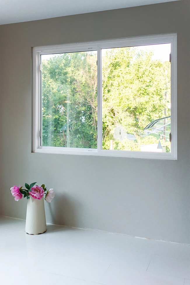 OKNA Enviro Star 800 Sliding White Bedroom Window CT - SEVEN SUN CONNECTICUT
