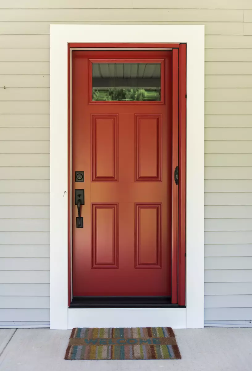 Fiberglass Front Entry Door - SEVEN SUN Connecticut