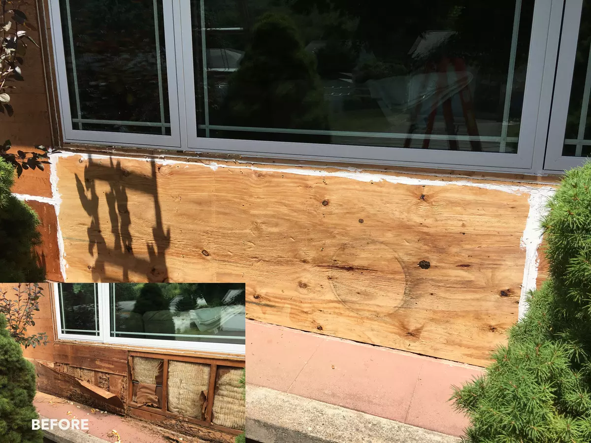 SEVEN SUN Wall Repairs Performed During Window Replacement -SEVEN SUN CT
