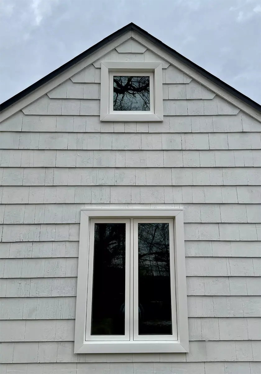 Okna casement windows replacement 700 series picture frame pvc aluminum_exterior trim Seven Sun CT