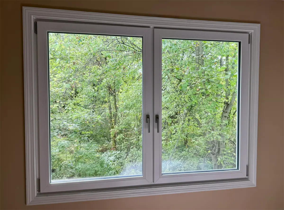 Tilt and turn twin window oknoplast pava Seven Sun CT