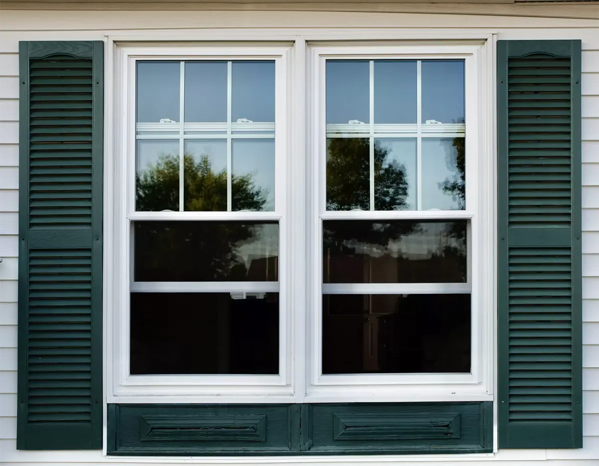 OKNA Insul Tec 500DX Twin double hung with colonial grids Seven Sun CT