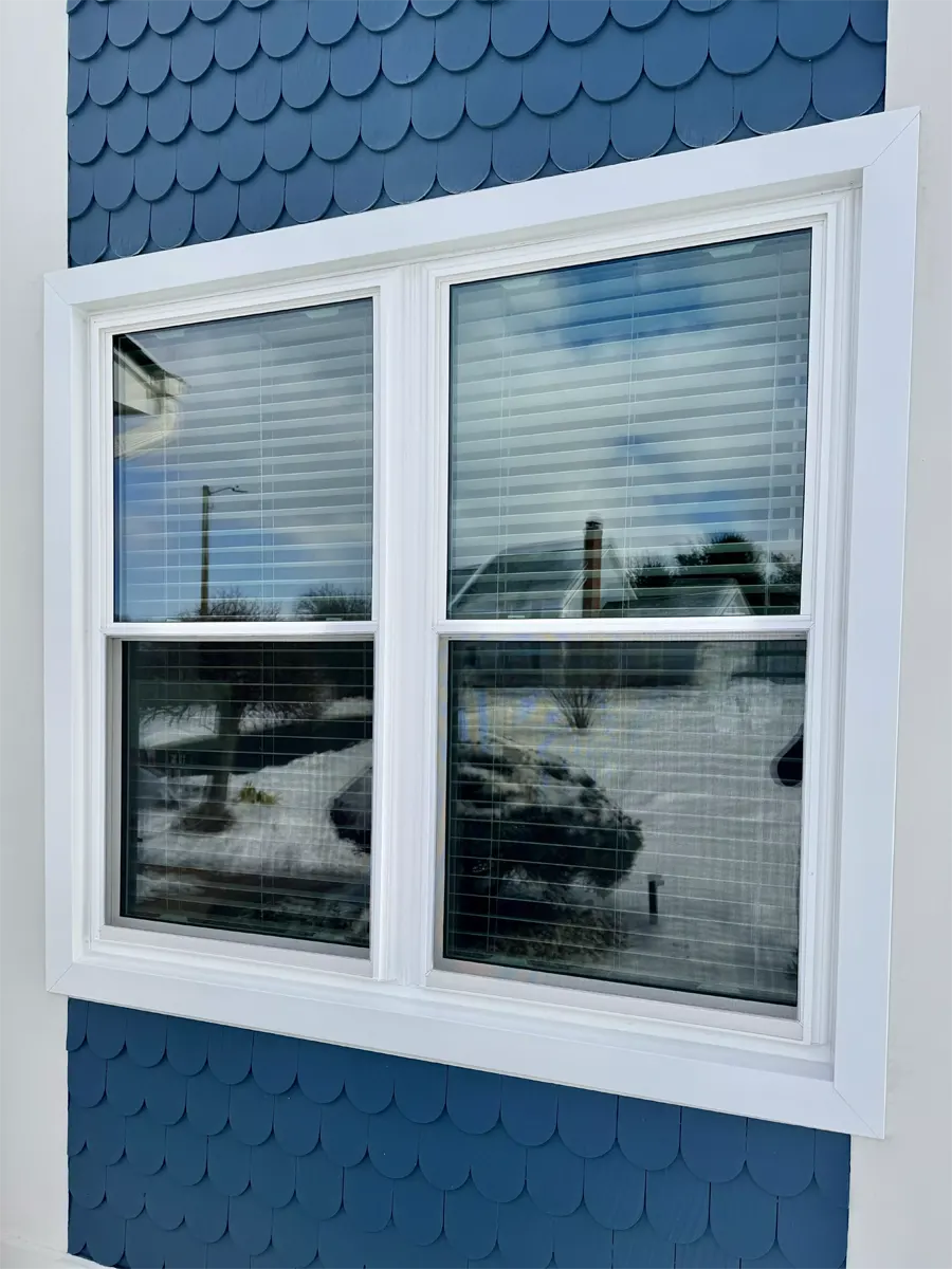 OKNA Insul tec 500 DX Series twin double-hung window Triple-Pane LowE Argon Glass Seven Sun CT