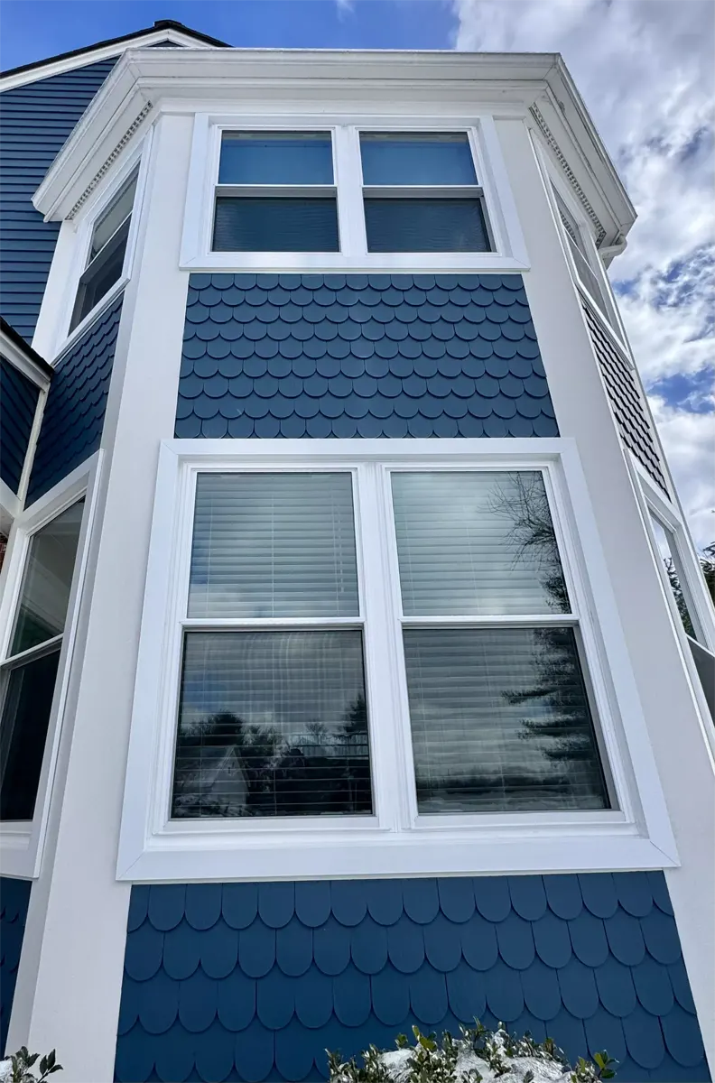 OKNA Insul-tec 500 DX Series twin double-hung window Triple-Pane LowE Argon Glass Seven Sun CT