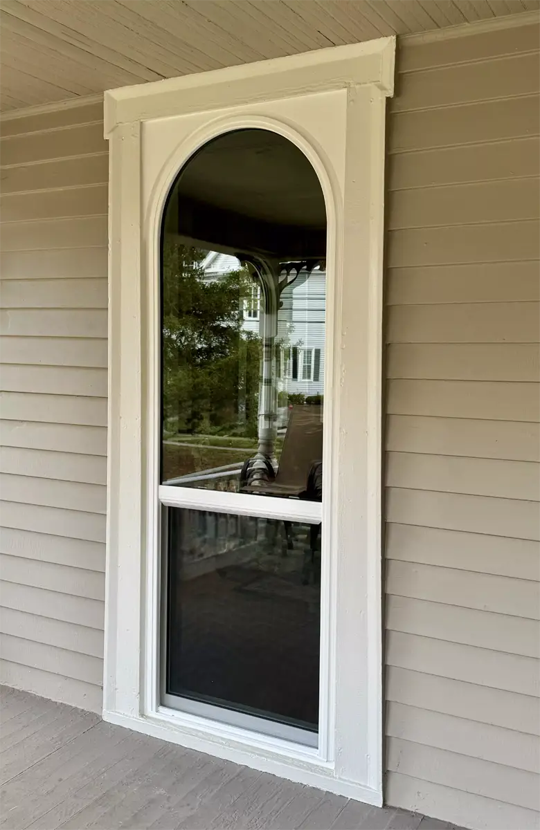 OKNA Round Top Double-Hung Windows Seven Sun CT
