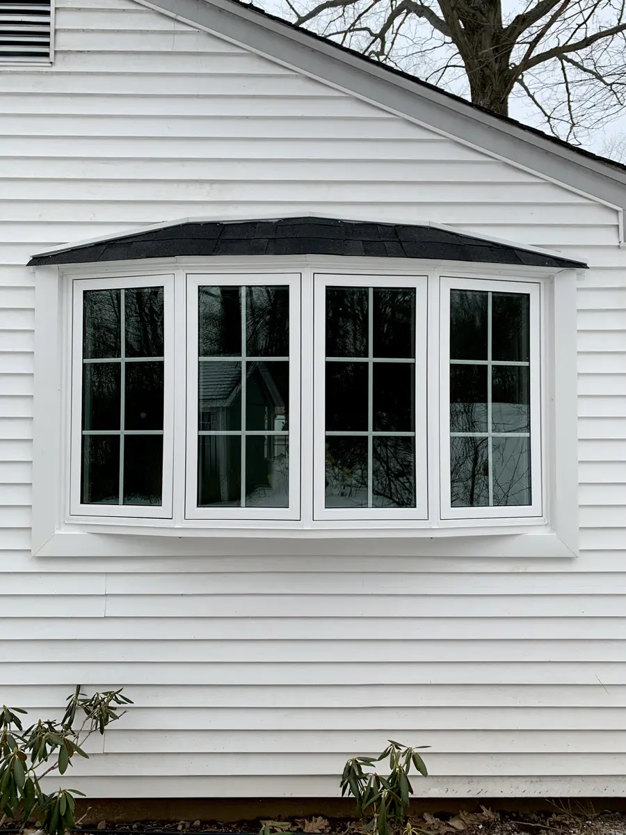 OKNA 4-Lite Casement Bow Window Seven Sun CT