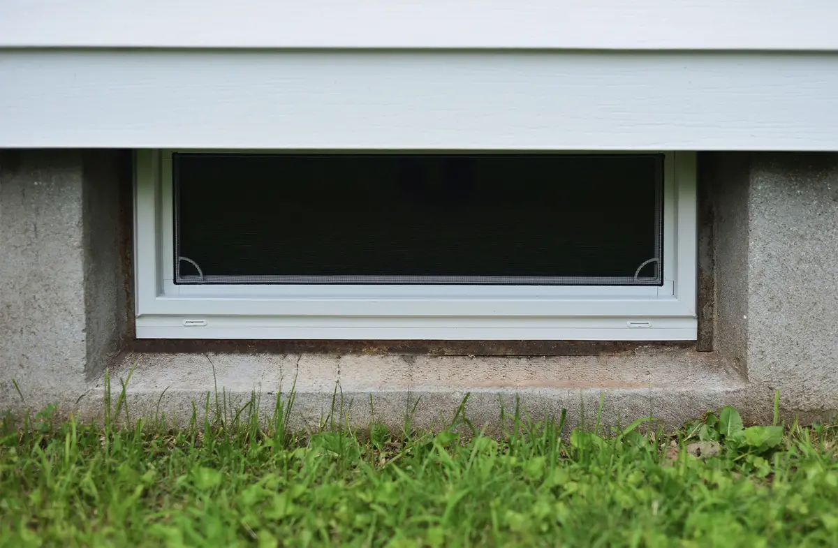 OKNA Basement Hopper Insul-Tec 500 White Basement Window - Seven-Sun CT