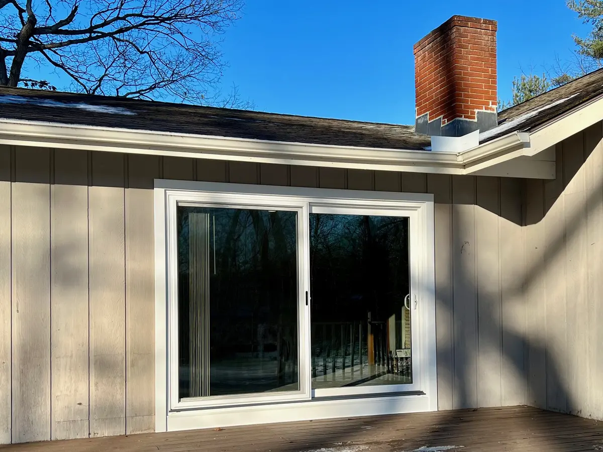 8FT OKNA Sliding Patio Door Installation Windsor CT