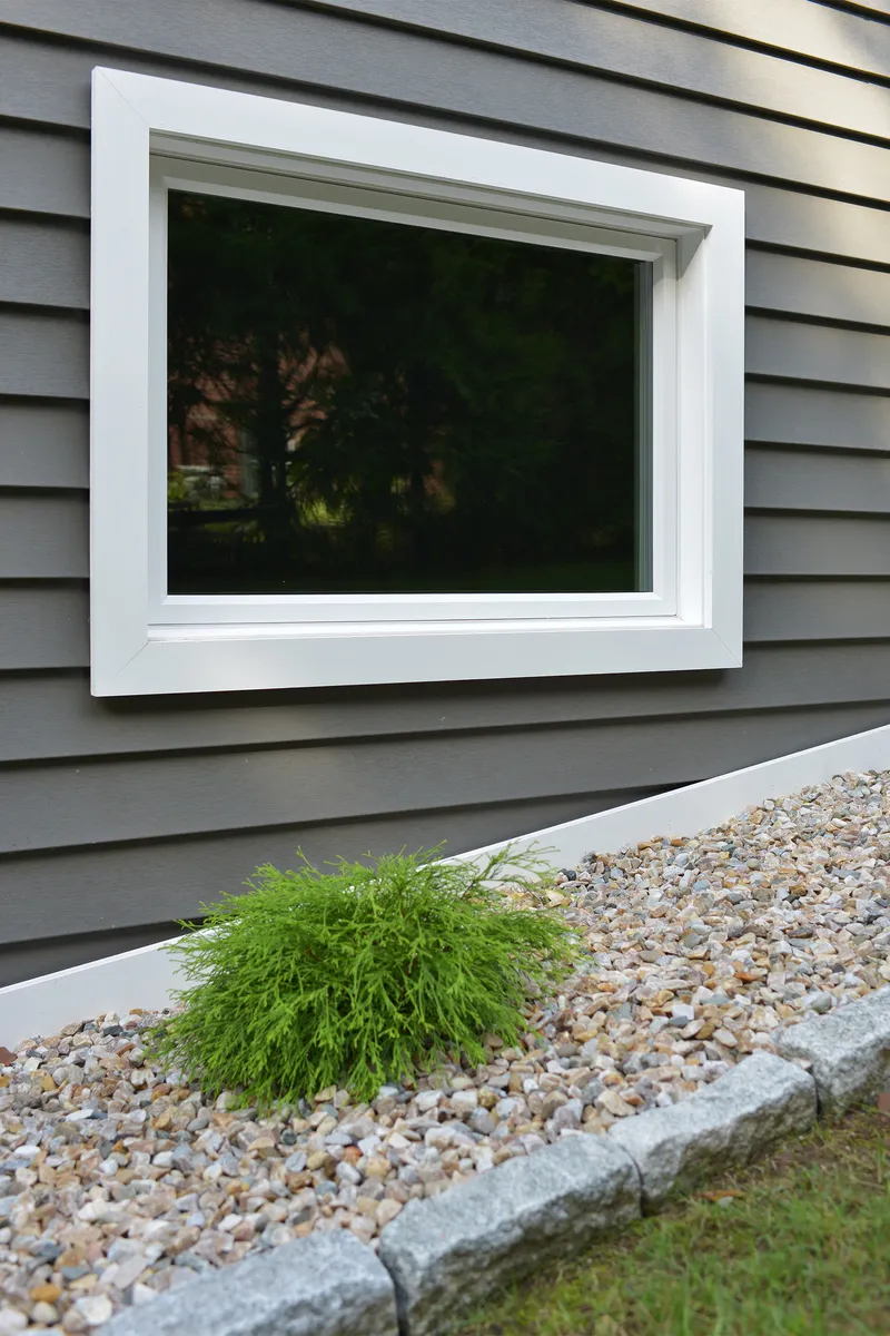 Basement window - awning-window - exterior - New Britain CT