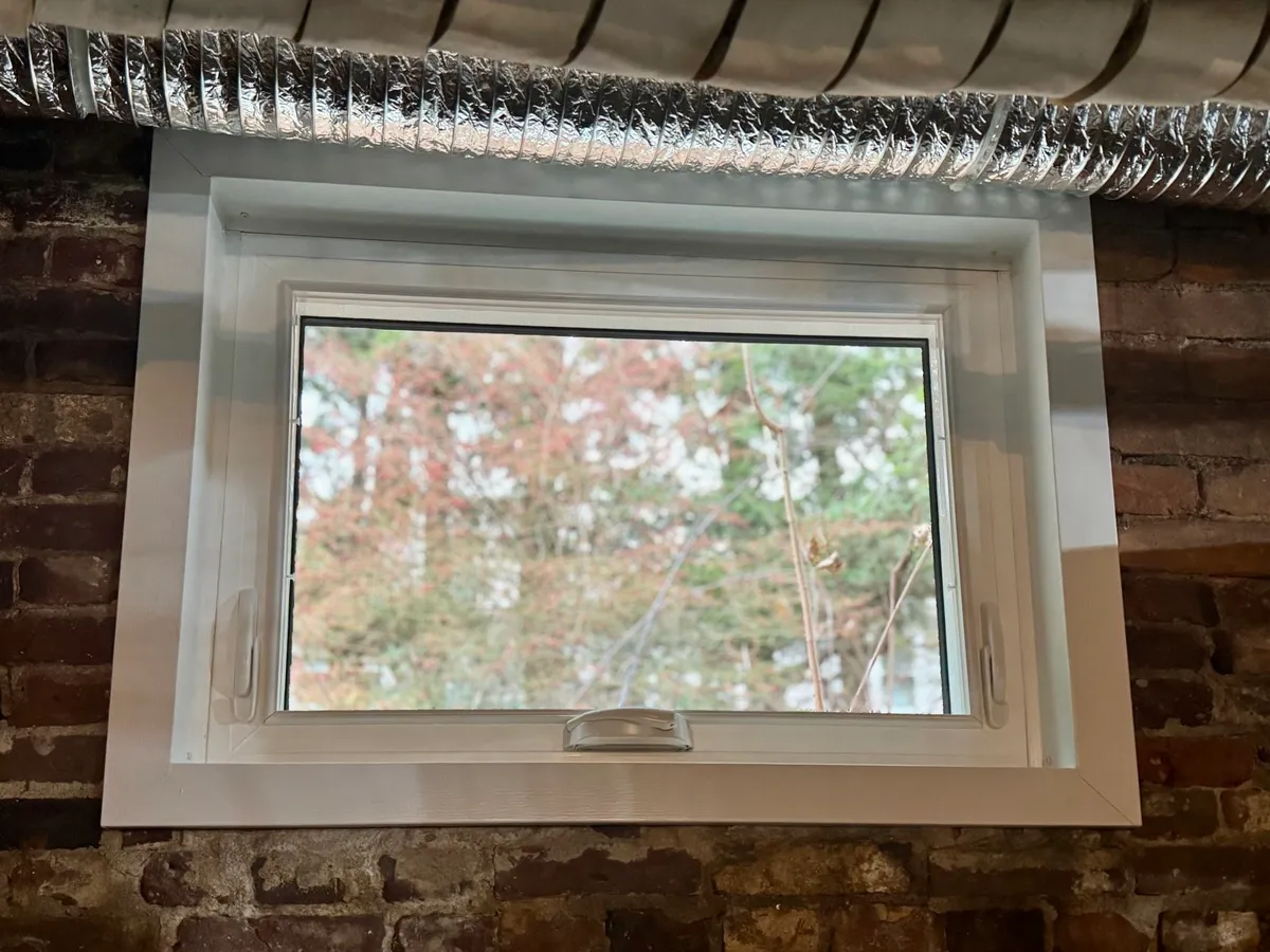 Basement window - awning window - New Hartford CT