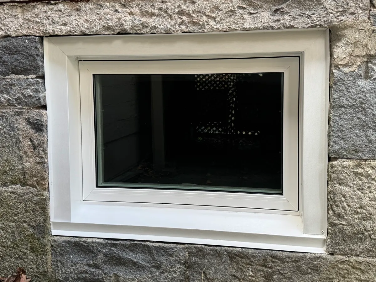 Basement window - awning window - New Hartford CT