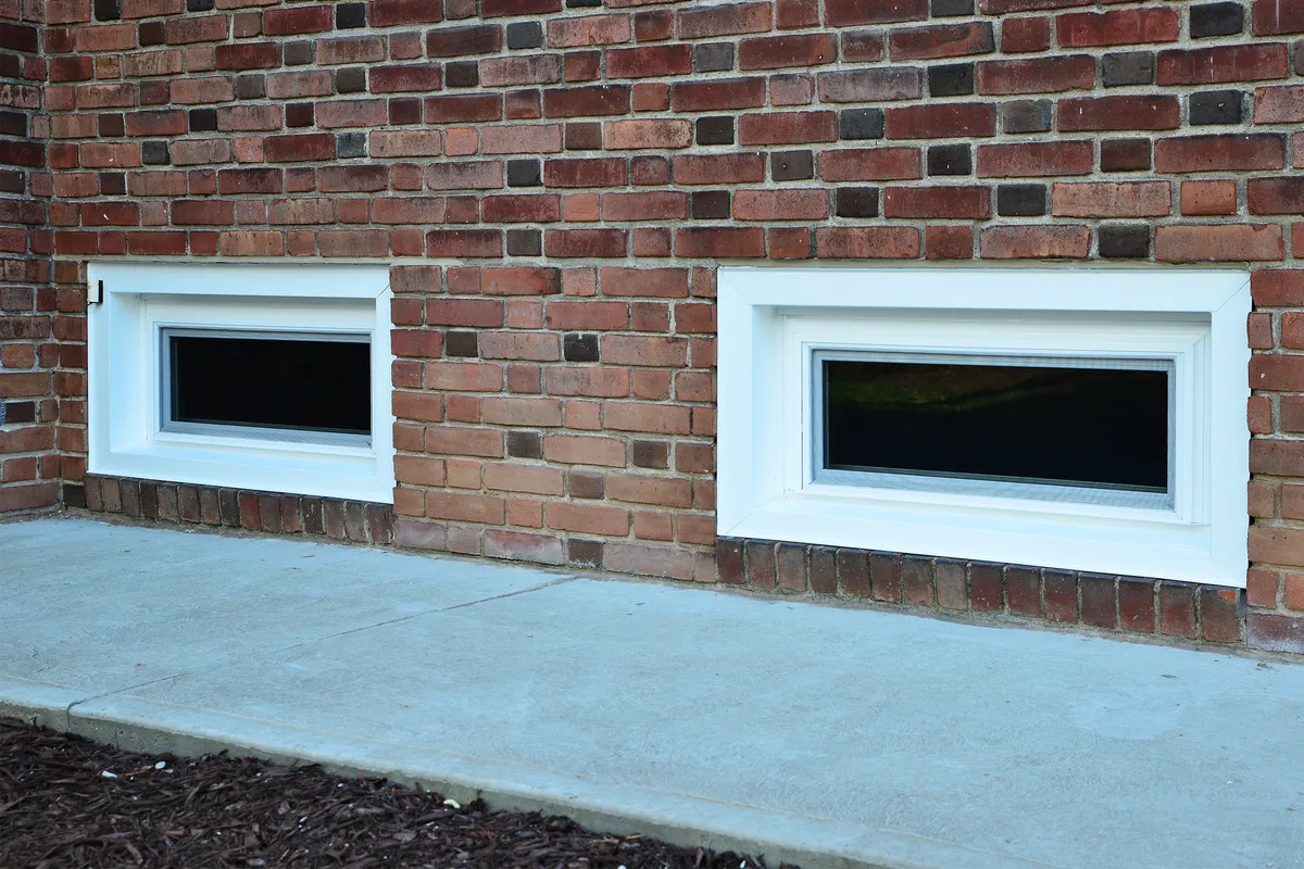 Basement window - basement hopper window CT