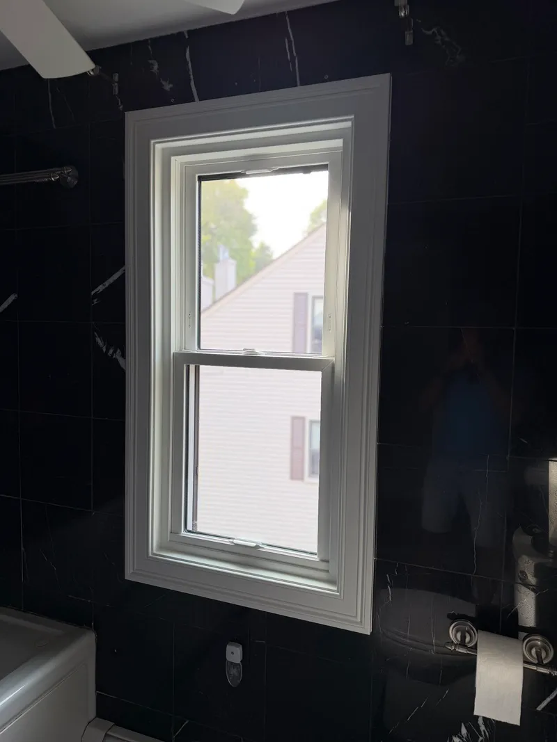 Bathroom window - double-hung window - Okna - Wethersfield CT
