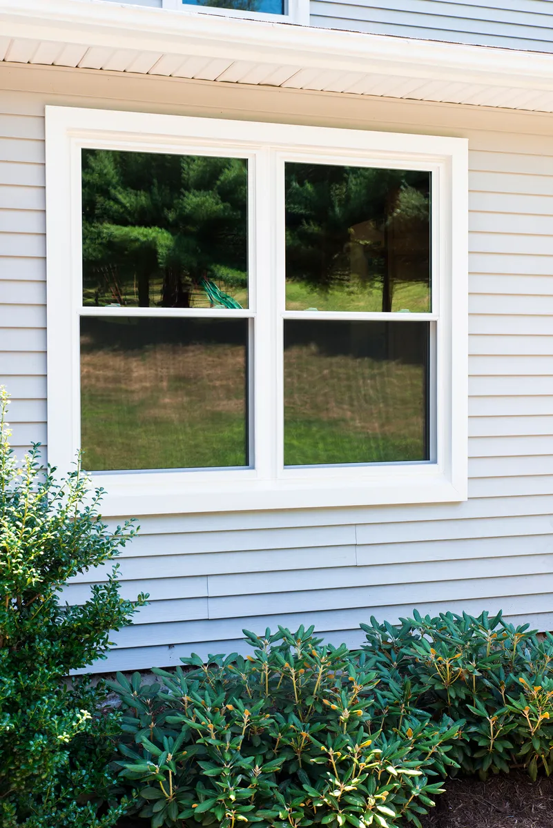Bedroom window - twin double-hung window - Okna CT