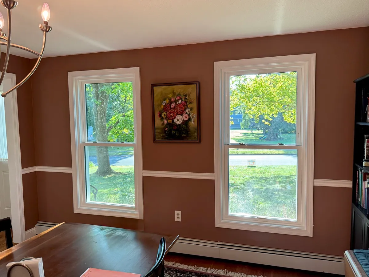 Dining room window - double-hung window - Okna - Farmington CT