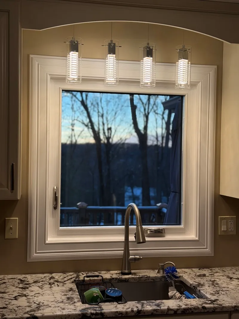 Kitchen window over sink - casement window - Okna - Bristol-CT