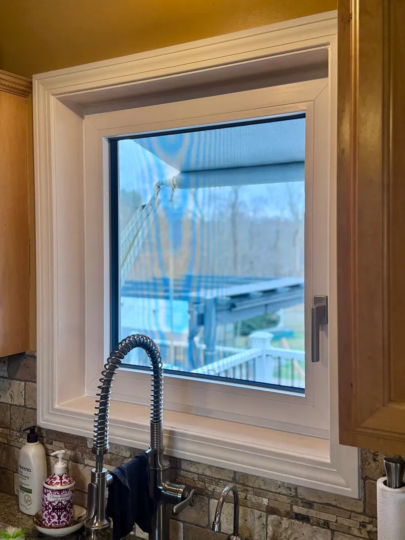 Kitchen window over sink - tilt-turn window- East Hampton CT