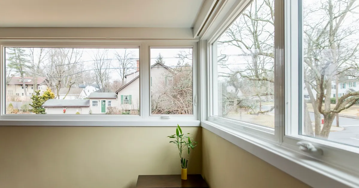 Living room window - casement picture window - Enfield CT