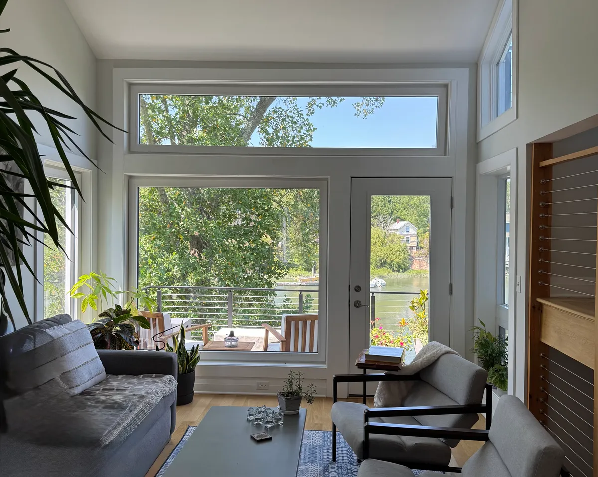 Living room window - large picture window - Branford CT