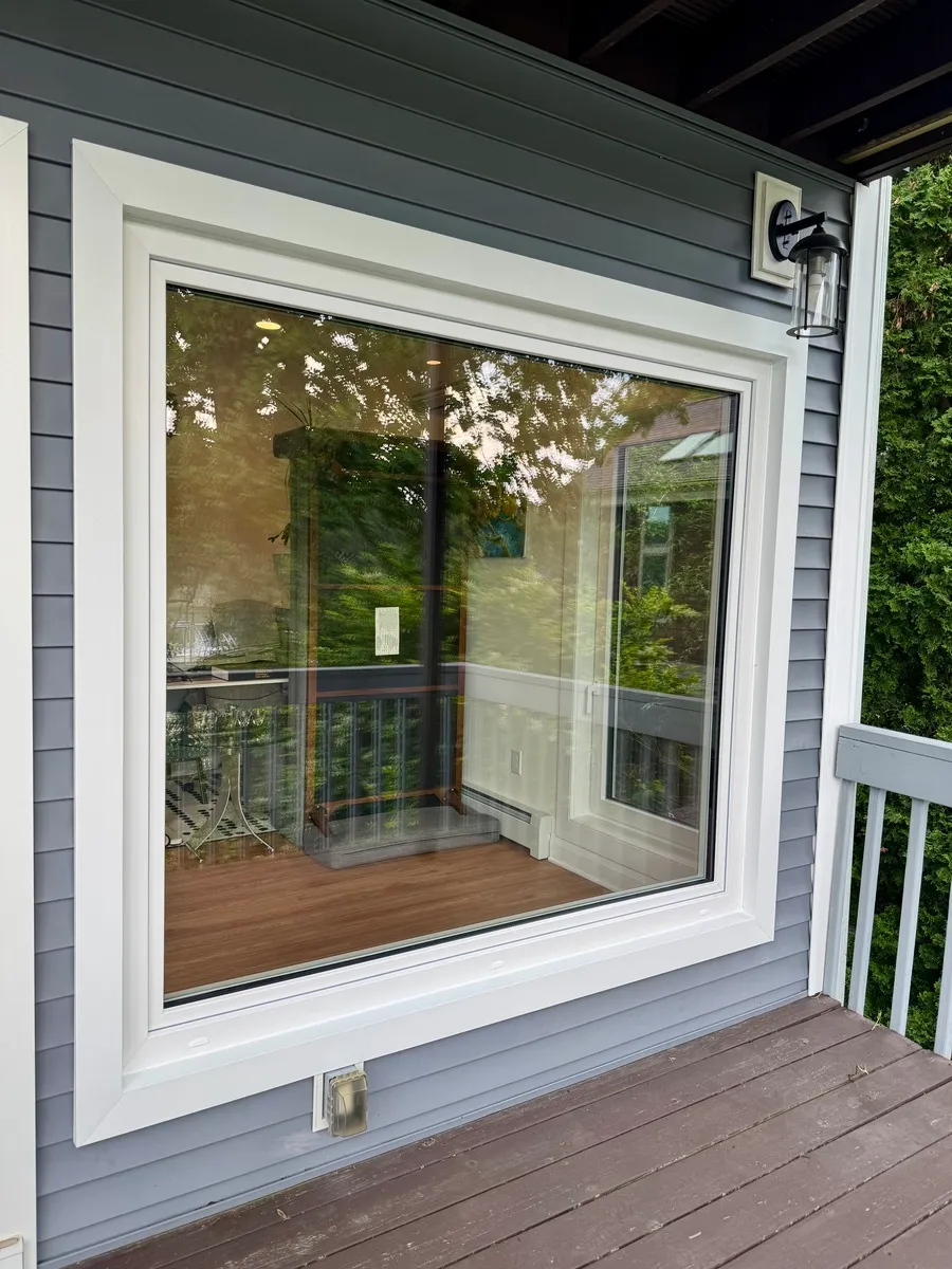 Living room window - large picture window - Branford CT