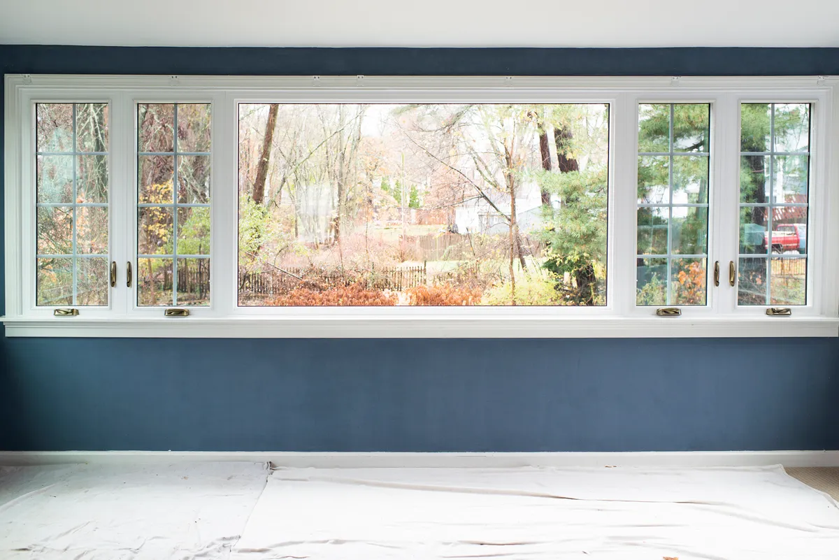 Living room window - twin casement large picture window- CT