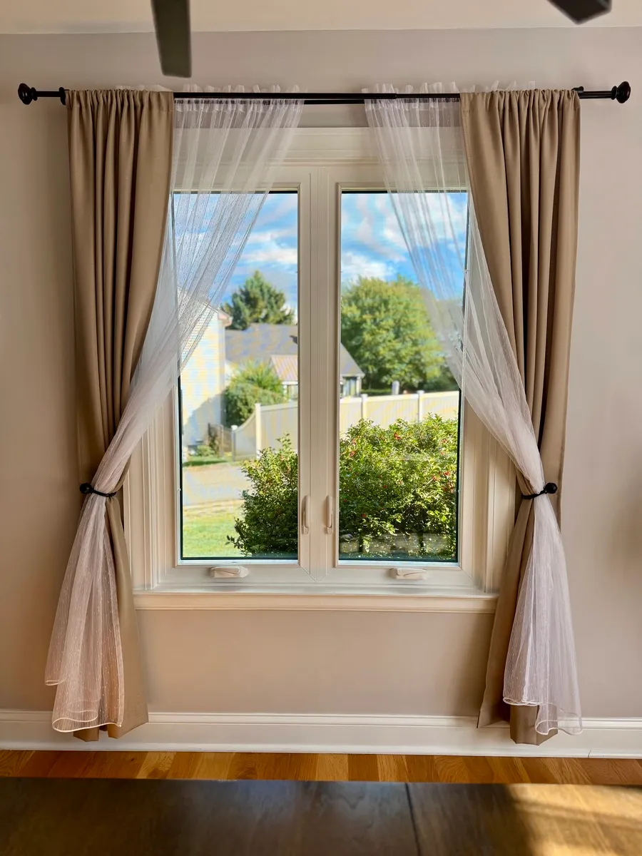 Living room window - twin casement window - Okna - Bristol CT